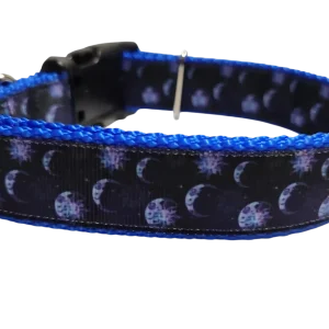 Moon Nylon Dog Collar