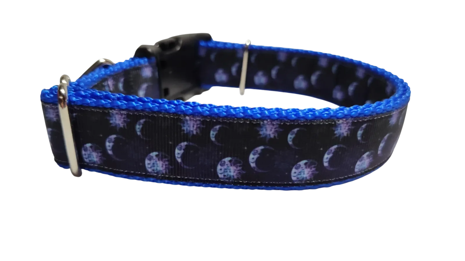 Moon Nylon Dog Collar