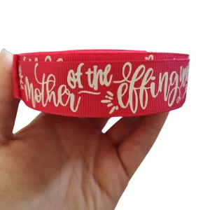 Mother of the Effing Year Nylon Dog Collar