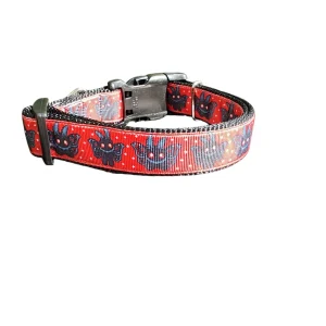 Mothman Cryptid Nylon Dog Collar