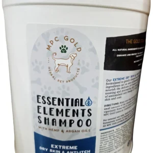 MPC GOLD Essential Elements Extreme Dry Skin & Anti-Itch Formula Cat and Dog Shampoo - 128 oz Bottle