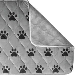 Mr. Peanut's Washable Reusable Pee Pads - Thermal Waterproof and Leakproof Pet Carrier Comfort Mat