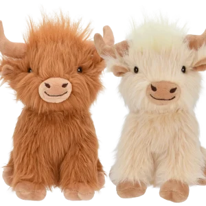 Multipet Highland Cow, 8 in (Colors Vary)