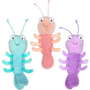 Multipet Margaritaville Gumbo Shrimp Cat Toy Assorted Color 6 in