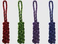 Multipet Nuts for Knots Rope Tug with Braid Assorted, 16 in - Image 2
