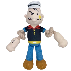 Multipet Popeye w/ Rope Muscles 12"