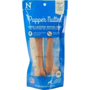 N-Bone PUPPERNUT Dog Bone - Large 7.4 Oz - 2 Pack