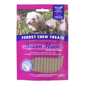 N-Bone Small Animal Ferret Chewy Treat Bacon - 1.87 Oz