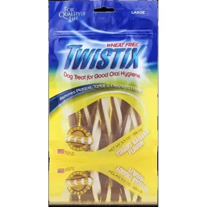 N-Bone Twistix Yogurt Chewy Dog Treats - Small - 5.5 Oz