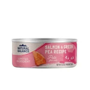Natural Balance LID Salmon & Green Pea Can Cat (5.5 oz)