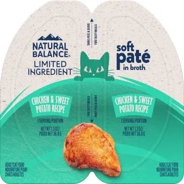 Natural Balance Limited Ingredient Chicken & Sweet Potato Pate Cat (2.6 oz)