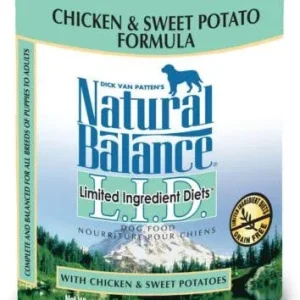 Natural Balance Limited Ingredient Diets Chicken & Sweet Potato Dog Food 12/13oz {L-1} 236404