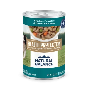 Natural Balance Pet Foods Health Protection Chicken & Pumpkin Stew Can Dog Food Chicken & Pumpkin 6ea/12.5 oz