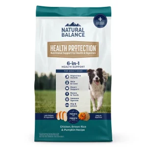 Natural Balance Pet Foods Health Protection Dry Dog Food Chicken, Rice & Pumpkin 24 lb