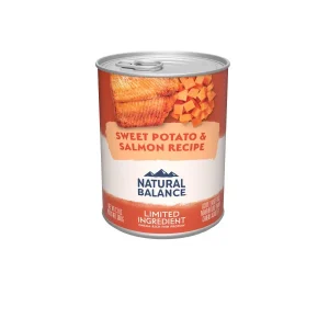 Natural Balance Pet Foods Limited Ingredient Canned Dog Food Fish & Sweet Potato, 13 oz