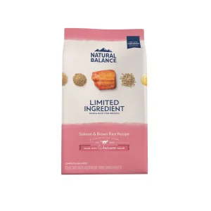 Natural Balance Pet Foods Limited Ingredient Dry Dog Food Salmon & Brown Rice 24 lb