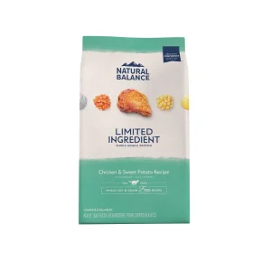 Natural Balance Pet Foods Limited Ingredient Grain-Free Dry Dog Food Chicken & Sweet Potato 24 lb