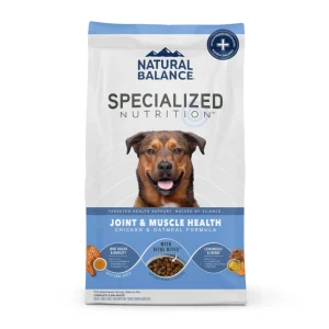 Natural Balance Pet Foods Specialized Joint Muscle Dry Dog Food Chicken Oatmeal, 22 lb