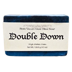 Natural Goat Milk Soap | Double Down - Activated Charcoal Soap