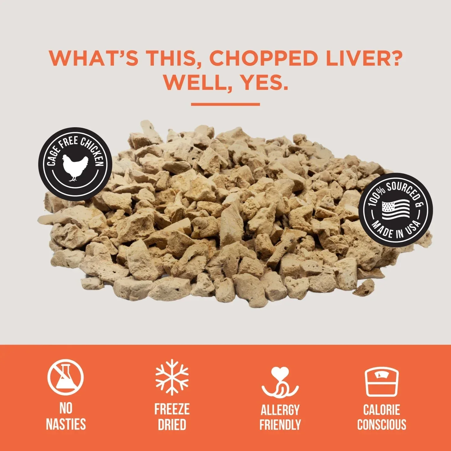 Natural Rapport The Only Freeze Dried Chicken Liver Dogs Need (4oz) - Image 2