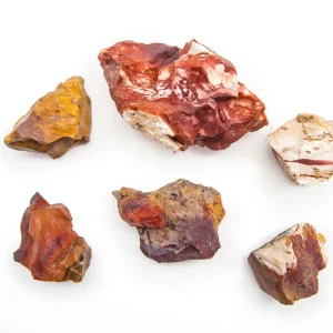 NATURAL Red Glass Rock AKA Red Jasper AKA Fire Stone - Aquarium / Terrarium / Bonsai Stone