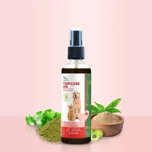Natural Remedies Topicure Pet Wound Healing Spray for Dogs and Cats