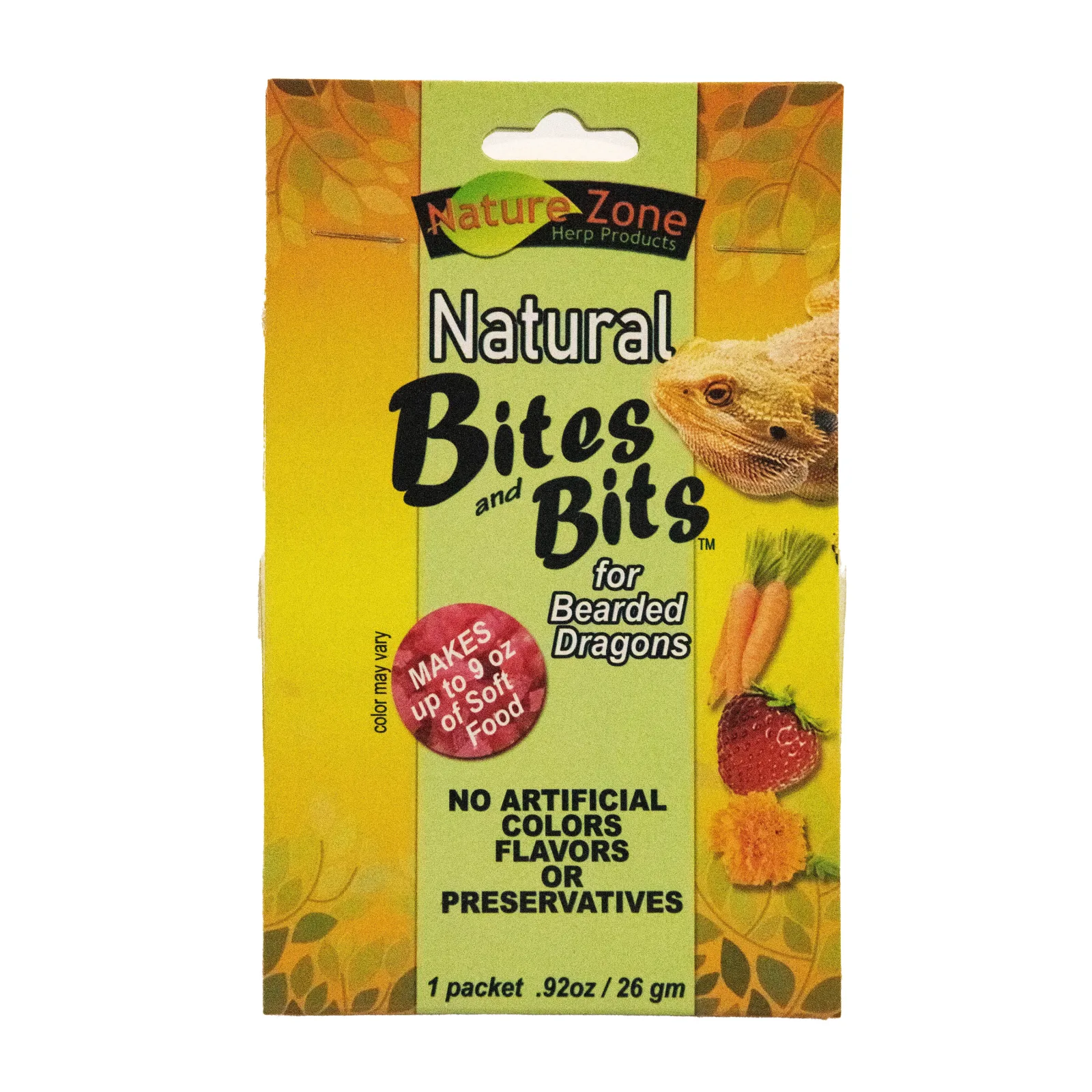 Nature Zone Natural Bites & Bits for Bearded Dragons .92 oz