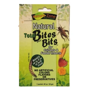 Nature Zone Natural Total Bites & Bits for Crickets & Feeder insects .92 oz