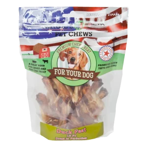 Nature's Own Duck Feet Dog Treats 12Pc
