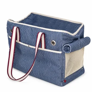 Nautical Tote Dog Carrier