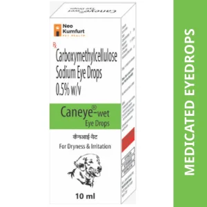 Neo Kumfurt Caneye Wet Eye Drops for Dogs and Cats (10ml)