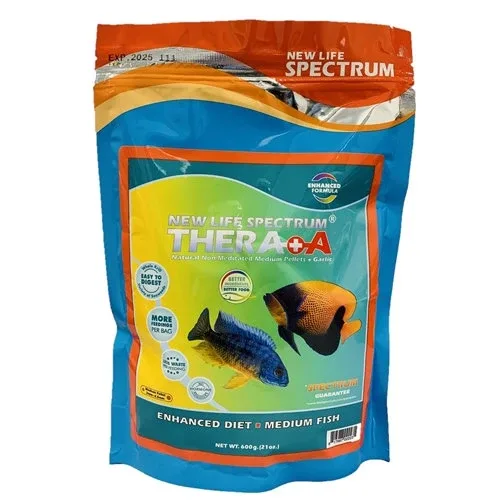 New Life Spectrum Naturox Series - Thera+A Medium Sinking Pellet (2mm-2.5mm) 600 gr.