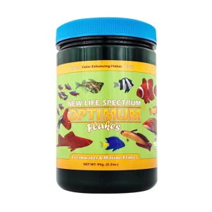 New Life Spectrum Optimum Flakes Fish Food, 3.2 oz