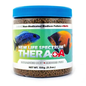 New Life Spectrum Thera +A Pellets Fish Food, 5.3 oz, Medium