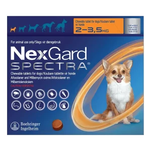 Nexgard Spectra Flea, Tick and Worm Prevention for Dogs