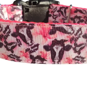 Not Today Heifer Nylon Dog Collar