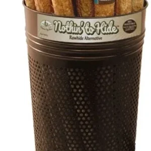 Nothin To Hide Xl Roll Dog Chews Display Beef 24pc