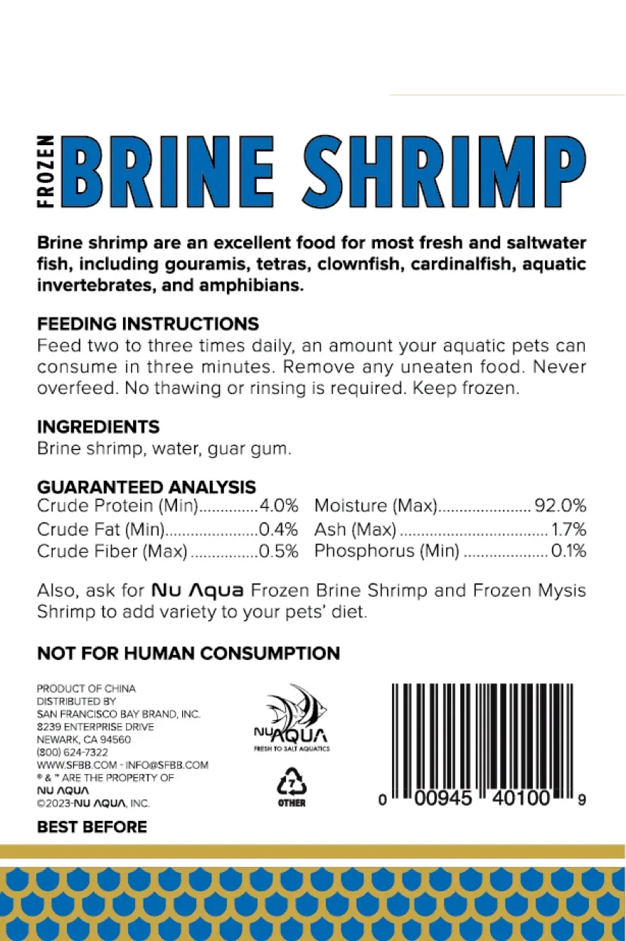 Nu Aqua Brine Shrimp - Image 2