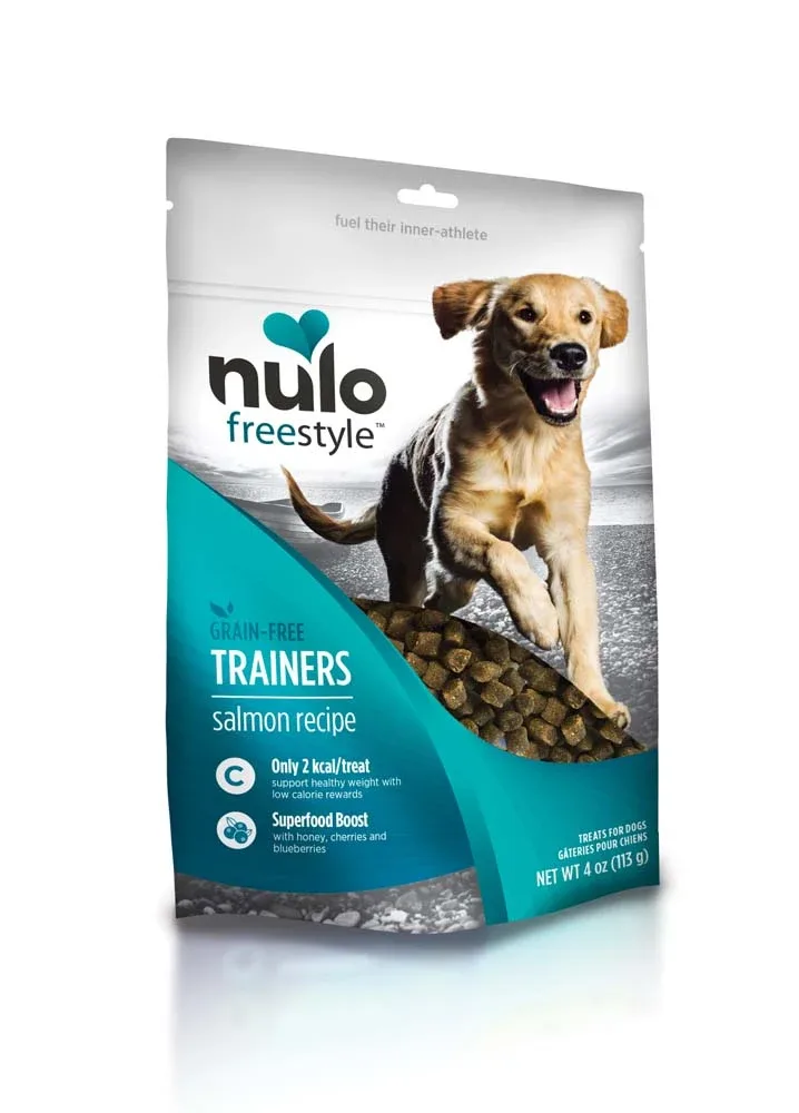 Nulo Freestyle Grain-Free Trainers Training Treats Salmon 4 oz
