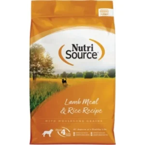NutriSource Dry Dog Food Lamb Meal & Rice 4 lb