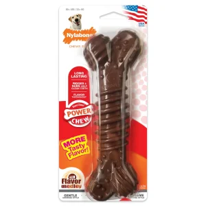 Nylabone Flavor Frenzy Power Chew Durable Dog Chew Toy Flavor Medley, X-Large/Souper, 50 lb 1 ct