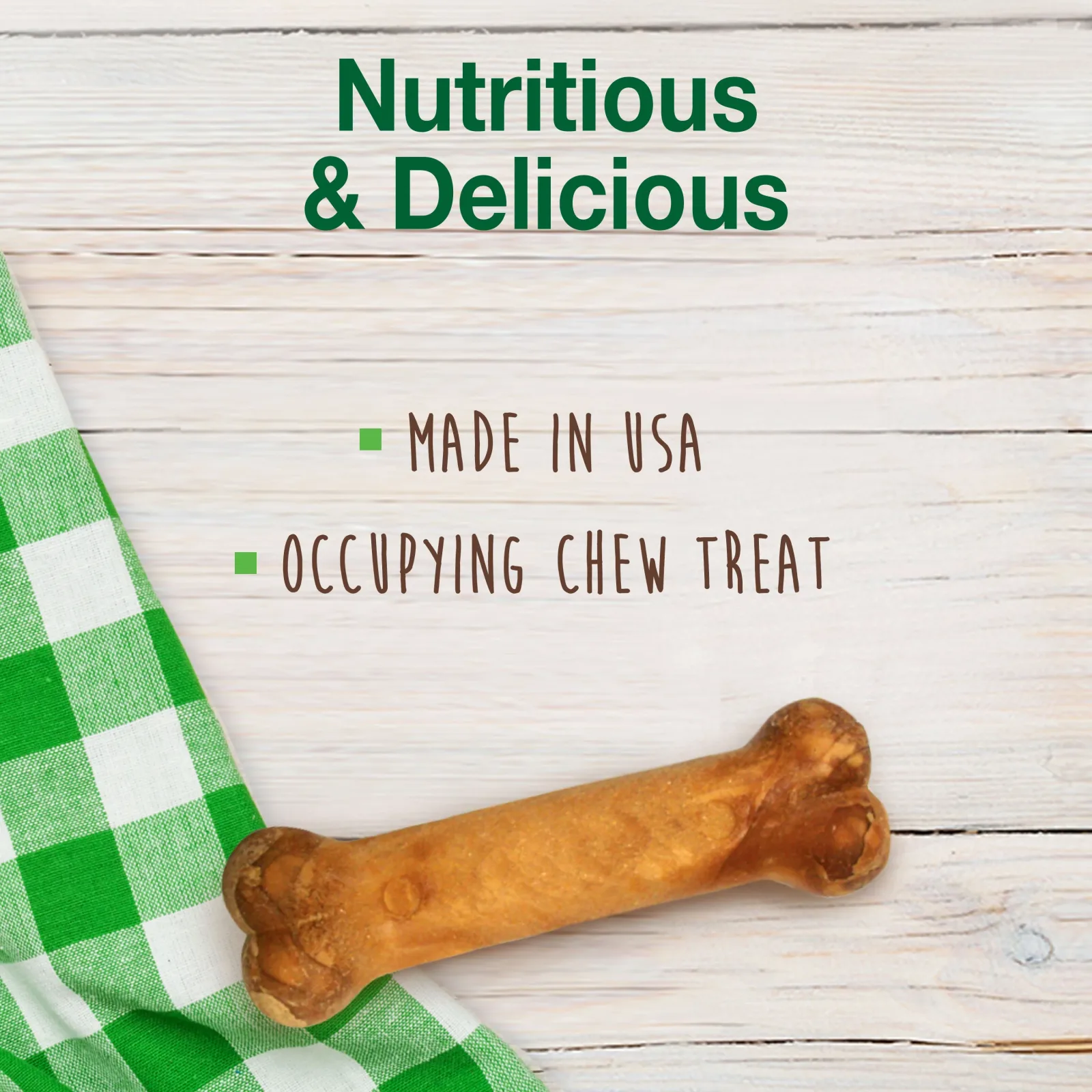 Nylabone Healthy Edibles All-Natural Long-Lasting Puppy Dog Chew Treats Turkey Sweet Potato, Small/Regular up to 25 lb. 3 ct - Image 2