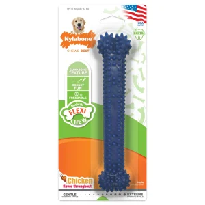 Nylabone Moderate Chew Textured Dog Dental Chew Dog Toy Chicken Large/Giant, up to 50 lb