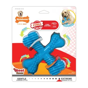 Nylabone Power Chew Comfort Hold x Bone Dog Toy Beef, Large/Giant up to 50 lb 1 ct