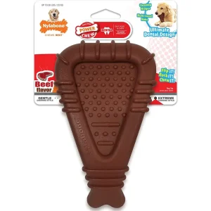 Nylabone Power Chew Dental Arch Bone Toy for Dogs (Brown)