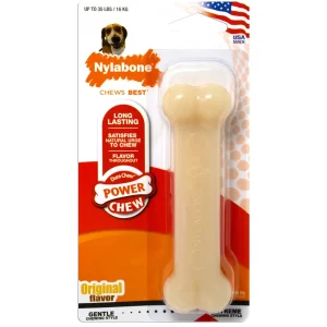 Nylabone Power Chew Dog Toy Original, Medium/Wolf up to 35 lb 1 ct