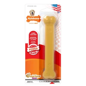 Nylabone Power Chew Dog Toy Peanut Butter, Large/Giant up to 50 lb 1 ct