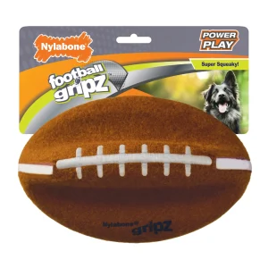 Nylabone Power Play Dog Football Gripz Large/Giant up to 50 lb. 8.5 in, 1 ct