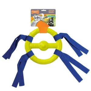 Nylabone Power Play Ring Thing Floatable Dog Toy Medium/Wolf up to 35 lb. 1 ct