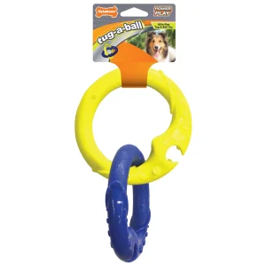 Nylabone Power Play Tug-a-Ball 2-in-1 Ball and Tug Dog Toy for Dogs Large/Giant - up to 50 lb